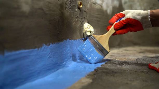 SJ Waterproofing Pros commercial waterproofing team near Greensboro, IN